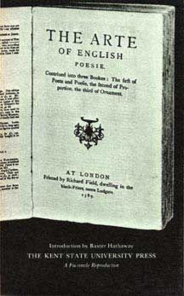 Produktbild: The Arte of English Poesie