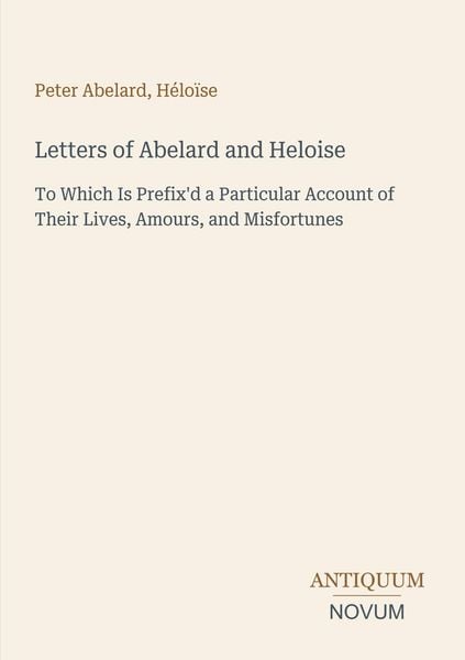 Produktbild: Letters of Abelard and Heloise