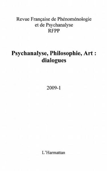 Produktbild: Psychanalyse, philosophie, art, dialogue