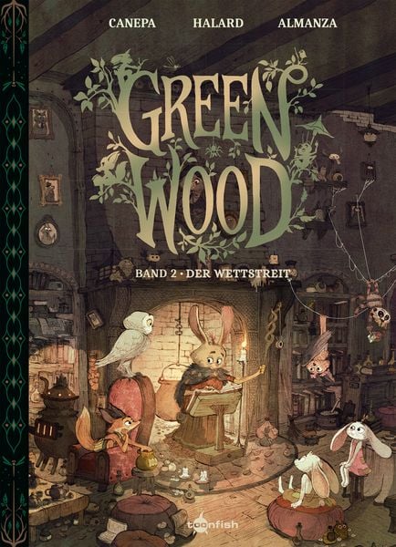 Greenwood. Band 2, Gebundene Ausgabe von Barbara Canepa , Anaïs Halard, Splitter-Verlag, 9783987217272