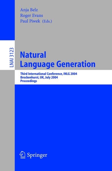 Produktbild: Natural Language Generation