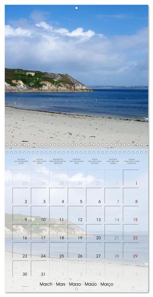 Produktbild: Fl&acirc;ner &agrave; Camaret-sur-Mer (Calendrier mural carr&eacute; 2026 30x30 cm) Calendrier double avec une page pour vos prises de notes