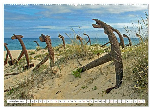 Produktbild: Portugal - Die Algarve vom Cabo de Sao Vicente bis Tavira (Wandkalender 2026 DIN A2 quer), CALVENDO Monatskalender