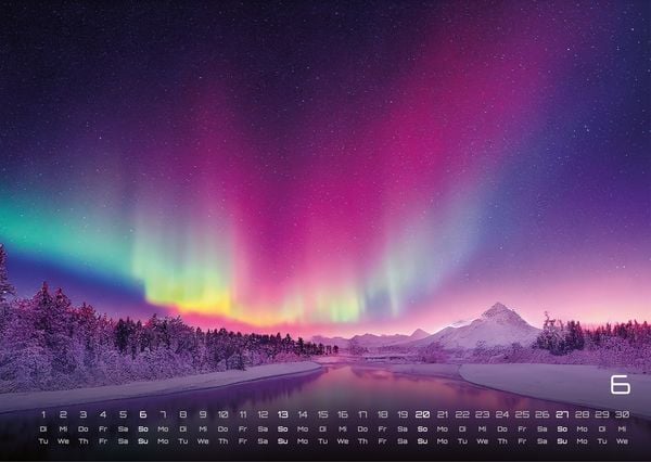Produktbild: Polarlichter - grandiose Naturschauspiele - 2027 - Kalender DIN A3