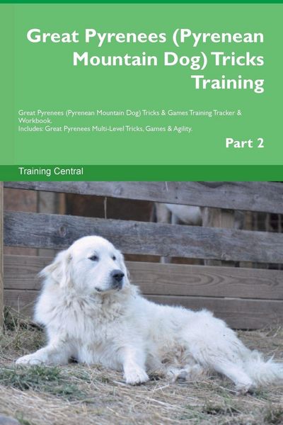 Produktbild: Great Pyrenees (Pyrenean Mountain Dog) Tricks Training Great Pyrenees Tricks & Games Training Tracker & Workbook. Includes