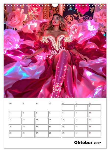 Produktbild: Kleider aus Licht (Wandkalender 2027 DIN A3 hoch), CALVENDO Monatskalender