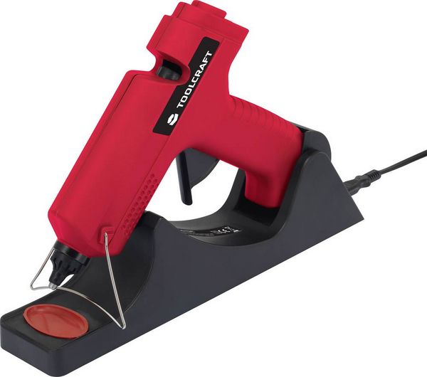 Produktbild: TOOLCRAFT TC-HKP-11 WL Hei&szlig;klebepistole mit Zubeh&ouml;r 11mm 25W 1St.