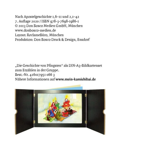 Produktbild: Die Geschichte von Pfingsten. Mini-Bilderbuch.