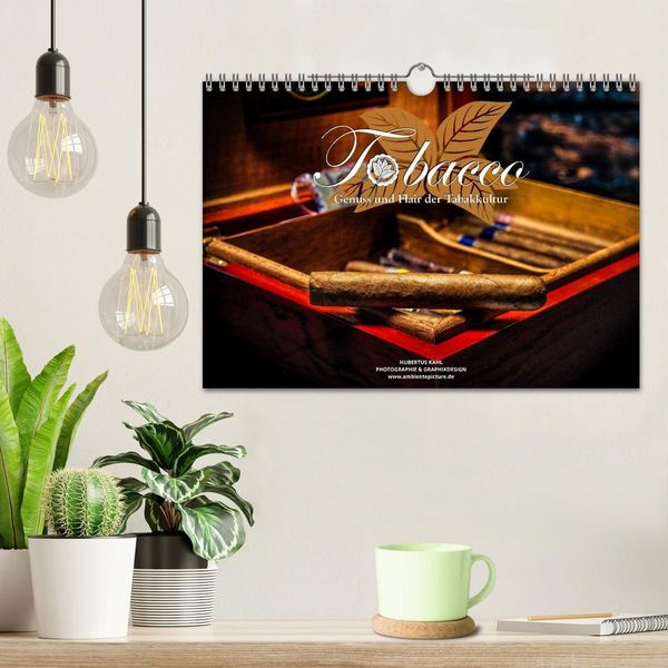 Produktbild: Tobacco - Genuss und Flair der Tabakkultur (Wandkalender 2026 DIN A4 quer), CALVENDO Monatskalender