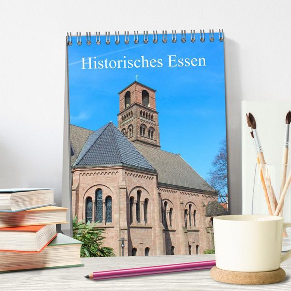 Produktbild: Historisches Essen (Tischkalender 2026 DIN A5 hoch), CALVENDO Monatskalender