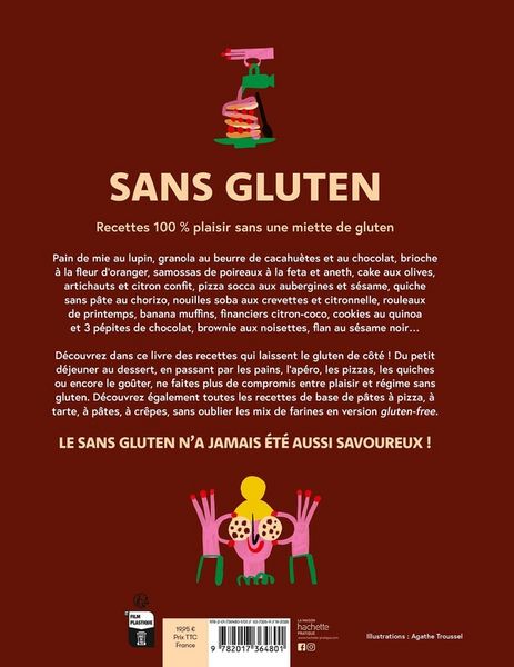 Produktbild: Sans gluten : recettes 100 % plaisir sans une miette de gluten