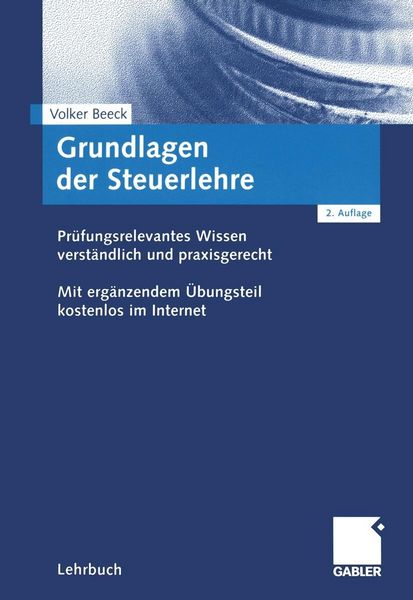 Produktbild: Grundlagen der Steuerlehre