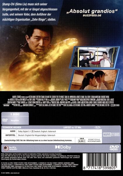 Produktbild: Shang-Chi and the Legend of the Ten Rings