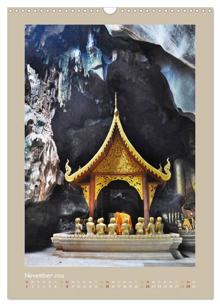 Produktbild: Erlebe mit mir das sonnige Thailand (Wandkalender 2026 DIN A3 hoch), CALVENDO Monatskalender