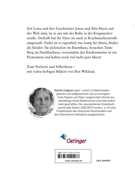 Produktbild: Die Kinder aus der Krachmacherstra&szlig;e