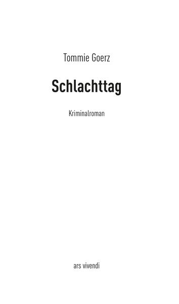 Schlachttag