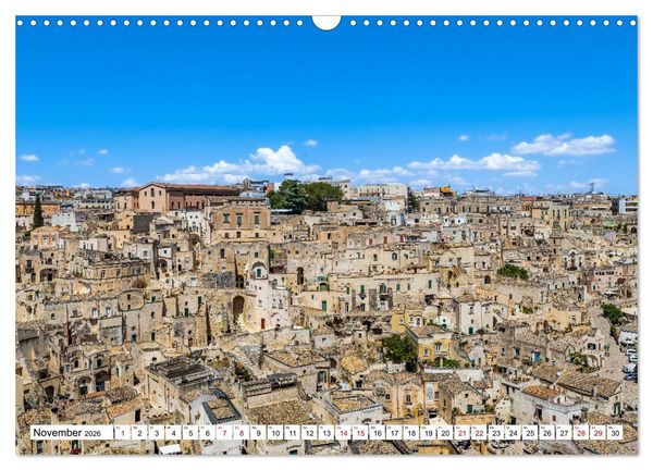 Produktbild: Matera - Die Stadt der Sassi (Wandkalender 2026 DIN A3 quer), CALVENDO Monatskalender