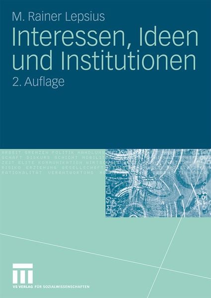 Produktbild: Interessen, Ideen und Institutionen
