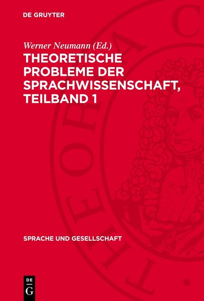 Produktbild: Theoretische Probleme der Sprachwissenschaft, Teilband 1