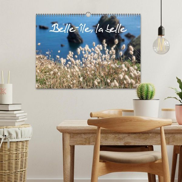 Produktbild: Belle-&Icirc;le, la belle (Calendrier mural 2026 DIN A3 vertical), CALVENDO calendrier mensuel