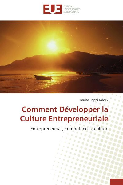 Produktbild: Comment D&eacute;velopper la Culture Entrepreneuriale