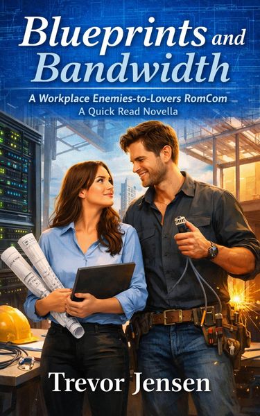 Produktbild: Blueprints and Bandwidth: A Workplace Enemies-to-Lovers RomCom Novella