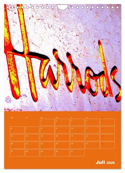 Produktbild: London London (Wandkalender 2026 DIN A4 hoch), CALVENDO Monatskalender