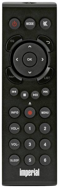 Produktbild: Imperial DABMAN i560 CD Stereo Receiver 2x30W Schwarz CD-Player, DAB+, Bluetooth&reg;, USB, WLAN