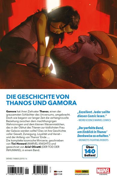 Produktbild: Thanos: Der Anfang vom Ende