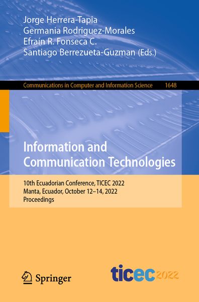 Produktbild: Information and Communication Technologies