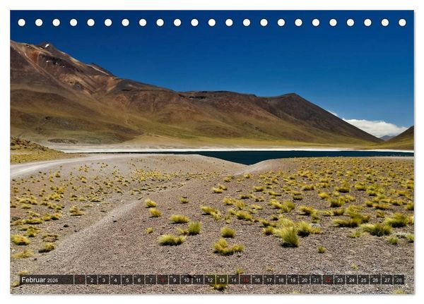 Produktbild: Atacama W&uuml;ste - Landschaften der Extreme (Tischkalender 2026 DIN A5 quer), CALVENDO Monatskalender