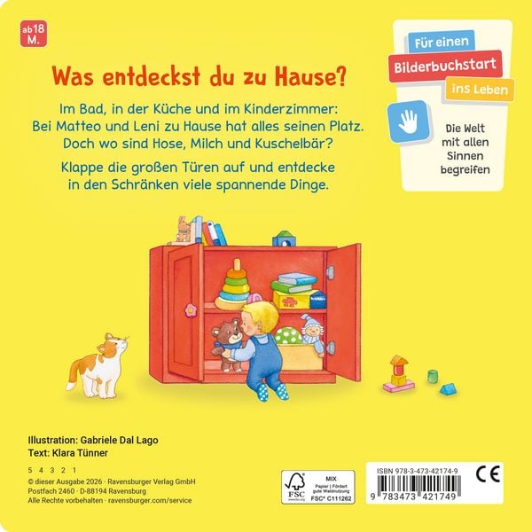 Produktbild: Mach auf! Schau rein! Zu Hause