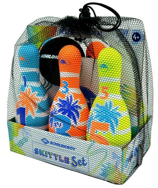 Produktbild: NEOPREN KEGEL-SET im Kartontr&auml;ger mit Meshbag,