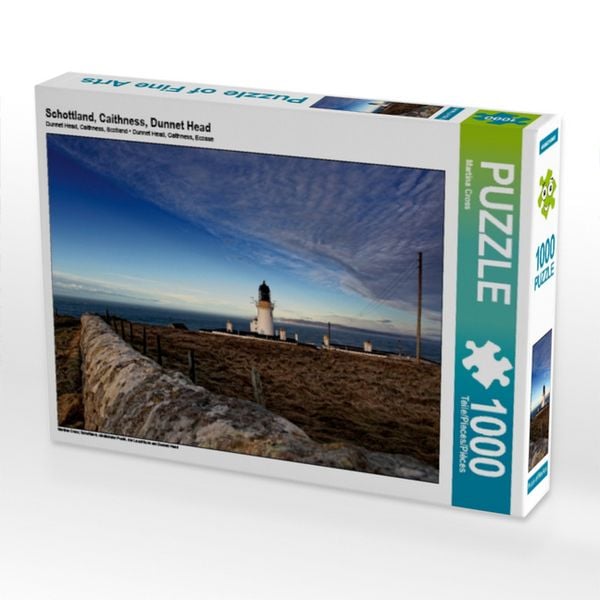 Produktbild: CALVENDO Puzzle Schottland, Caithness, Dunnet Head | 1000 Teile Lege-Gr&ouml;&szlig;e 64x48cm Foto-Puzzle f&uuml;r gl&uuml;ckliche Stunden