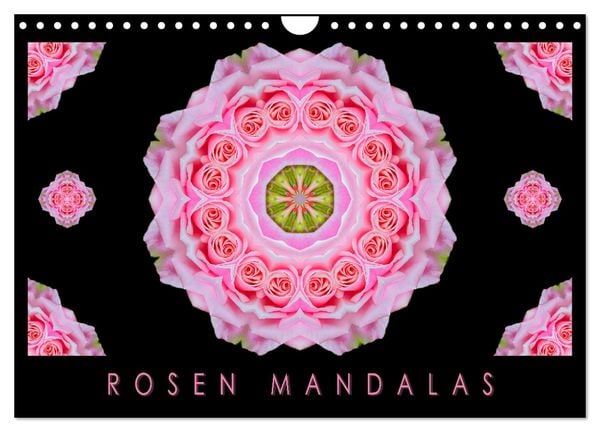 Produktbild: ROSEN MANDALAS (Wandkalender 2027 DIN A4 quer), CALVENDO Monatskalender