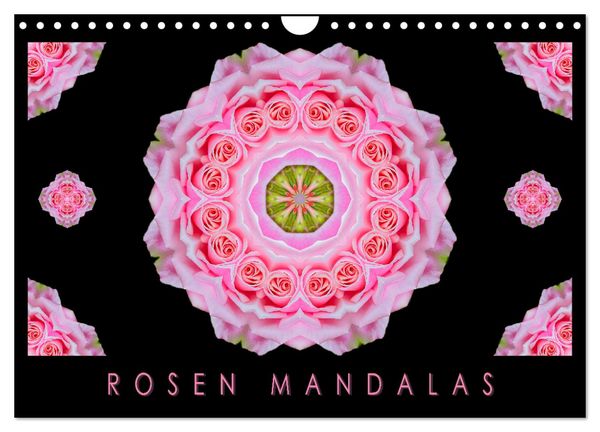 Produktbild: ROSEN MANDALAS (Wandkalender 2027 DIN A4 quer), CALVENDO Monatskalender