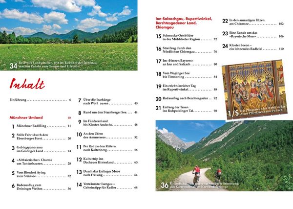 Produktbild: Das Radlbuch Oberbayern