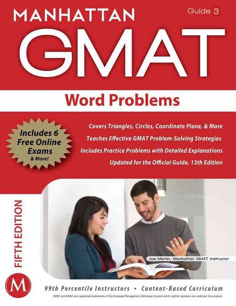 Produktbild: Manhattan GMAT: Word Problems GMAT Strategy Guide
