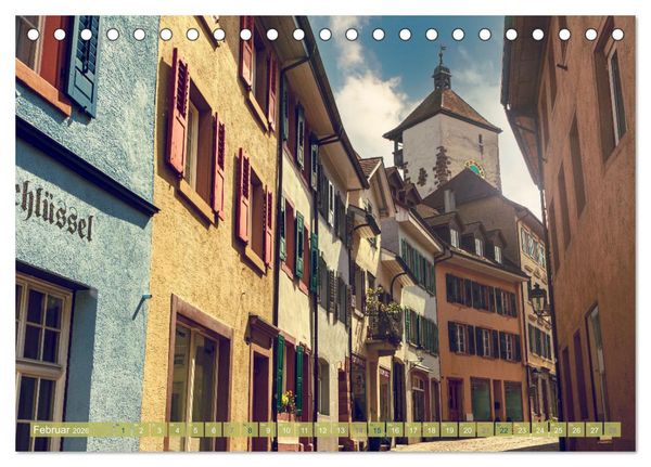 Produktbild: Romantisches Rheinfelden (Tischkalender 2026 DIN A5 quer), CALVENDO Monatskalender