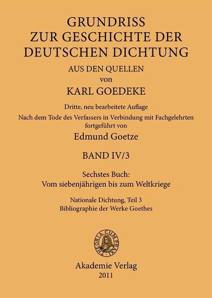 Produktbild: Sechstes Buch: Vom siebenj&auml;hrigen bis zum Weltkriege