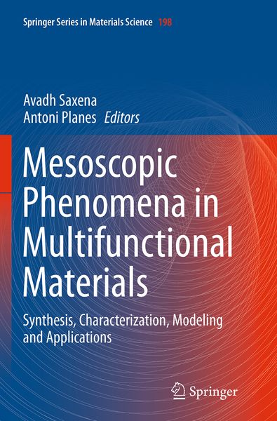 Produktbild: Mesoscopic Phenomena in Multifunctional Materials