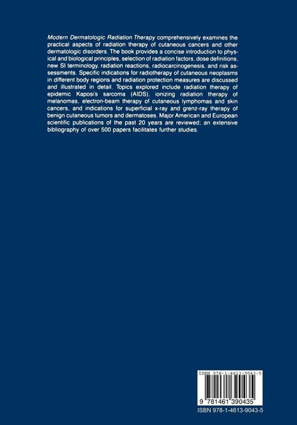 Produktbild: Modern Dermatologic Radiation Therapy