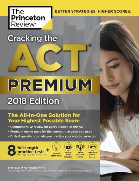 Produktbild: Princeton Review: Cracking the Act Premium Edition with 8 Pr