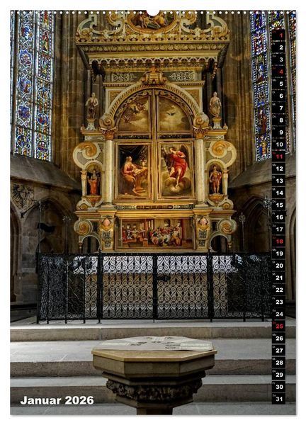 Produktbild: Esslingen in Hochform (Wandkalender 2026 DIN A2 hoch), CALVENDO Monatskalender