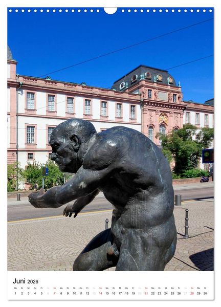 Produktbild: Darmstadt 2026 Bilder vom Frankfurter Taxifahrer Petrus Bodenstaff (Wandkalender 2026 DIN A3 hoch), CALVENDO Monatskalender