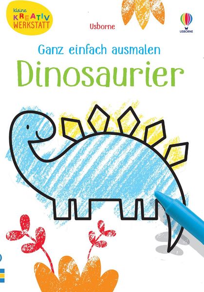 Produktbild: Kleine Kreativ-Werkstatt &ndash; Mein Ganz-einfach-Ausmalen-Koffer: Dinos, Lastwagen, Superkids