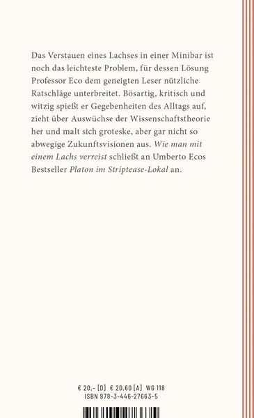Produktbild: Wie man mit einem Lachs verreist und andere n&uuml;tzliche Ratschl&auml;ge