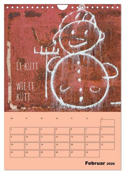 Produktbild: K&ouml;lsches Grundgesetz (Wandkalender 2026 DIN A4 hoch), CALVENDO Monatskalender