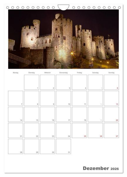 Produktbild: Eine Reise durch Wales (Wandkalender 2026 DIN A4 hoch), CALVENDO Monatskalender