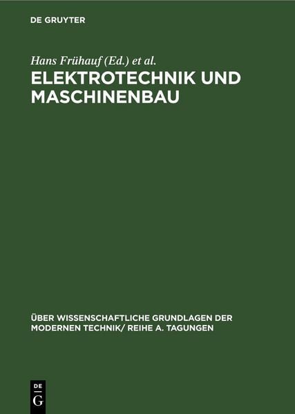 Produktbild: Elektrotechnik und Maschinenbau